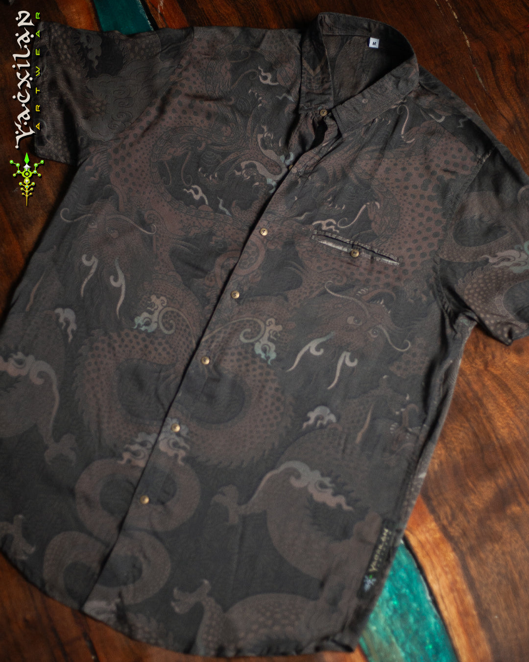 Shirt Men Half Sleeves / Bamboo - DRAGONSKIN